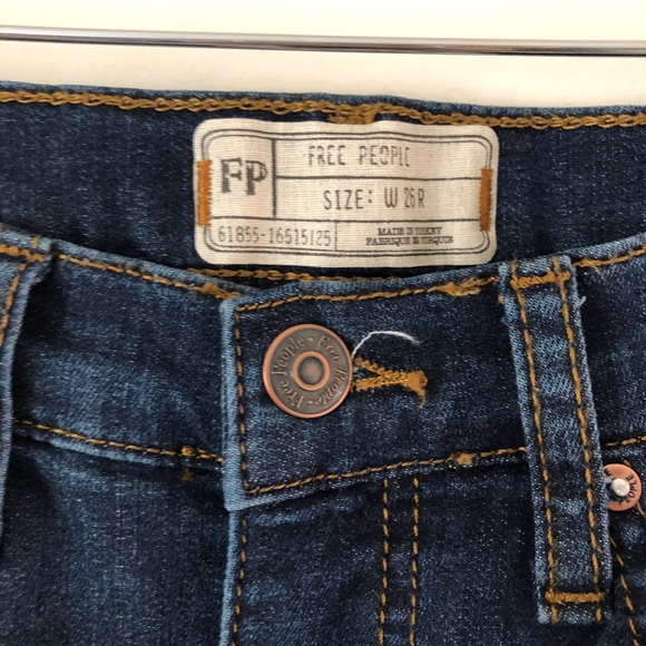 Free People Busted Knee Skinny Jeans - Picture 6 of 8